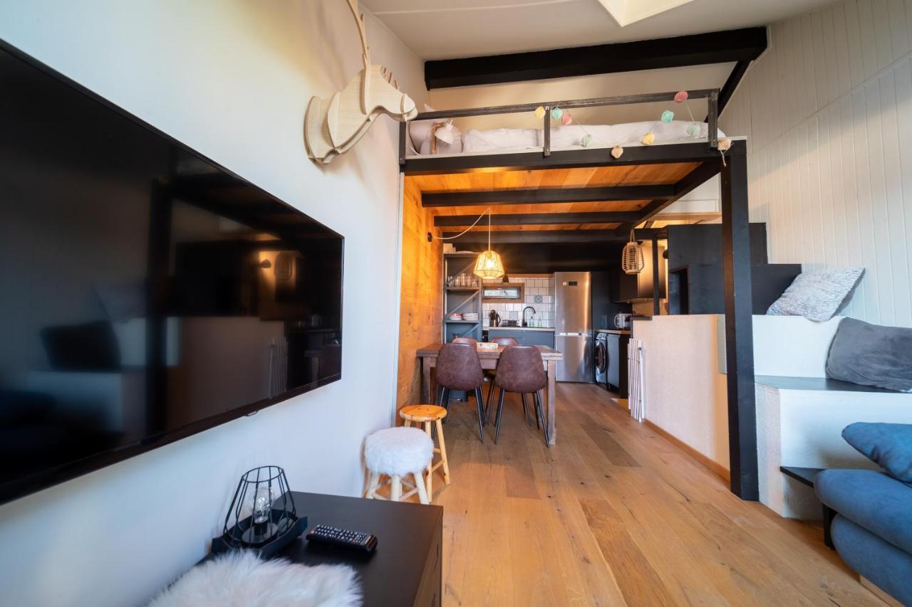 Apartmán Le Cerf - Duplex Avec Superbe Vue Montagne Les Angles  Exteriér fotografie
