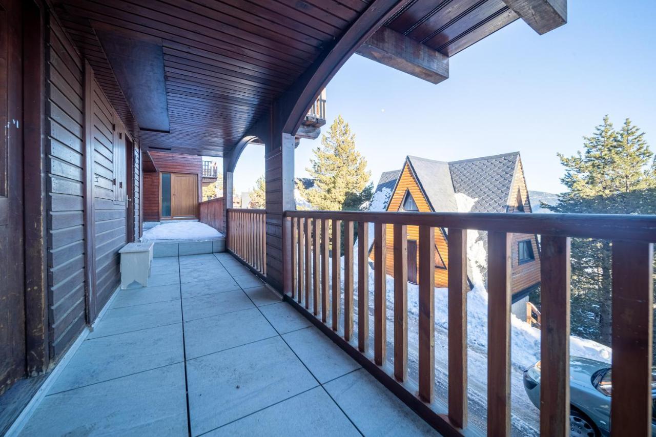 Apartmán Le Cerf - Duplex Avec Superbe Vue Montagne Les Angles  Exteriér fotografie